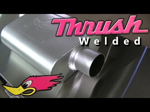 2000 Silverado 5.3 V8 Z71 Thrush Welded Muffler Install