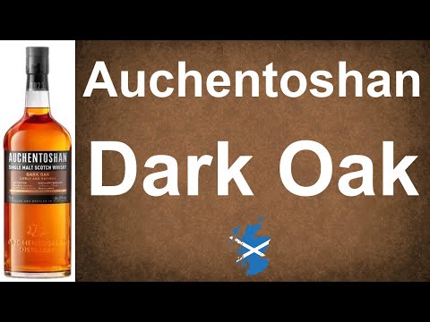 Auchentoshan Dark Oak Single Malt Scotch Whisky Review #321 from WhiskyJason
