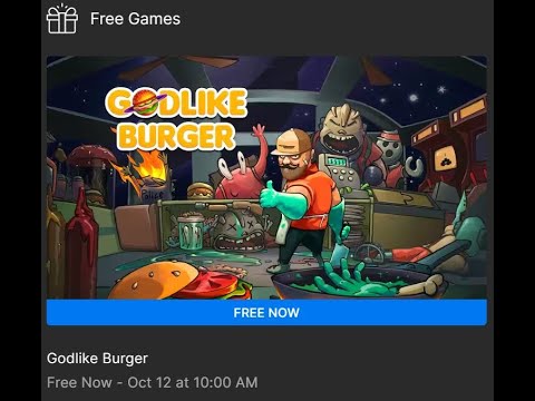 Free Game Weekly Review - Godlike Burger