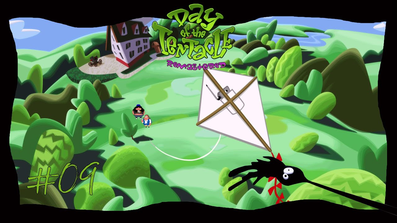 #dayofthetentacle - Folge 9: Menschenshow + Drachenflug  #lucasart #letsplay
