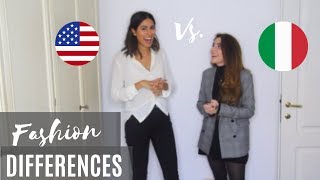 USA vs ITALY | style differences + stereotypes