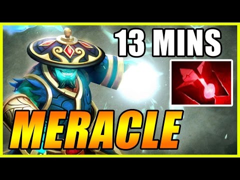 Dota 2 Meracle Storm Spirit - 13 Mins Bloodstone