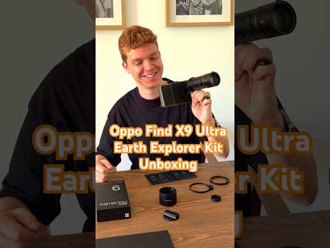 Unboxing del OPPO Find X9 Ultra Hasselblad Earth Explorer Kit