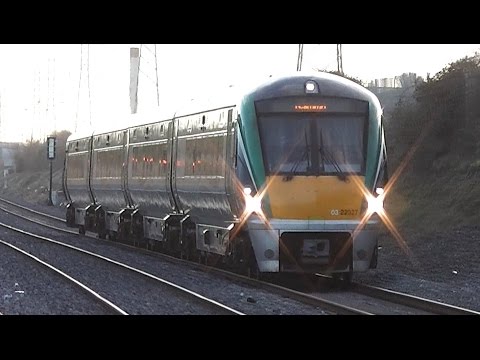 IE 22000 Class Intercity Train 22327 - Park West & Cherry Orchard Station