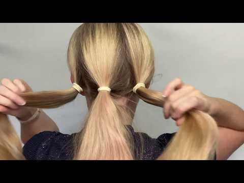EASY UPDO FOR THICK HAIR - THICK HAIR HACKS