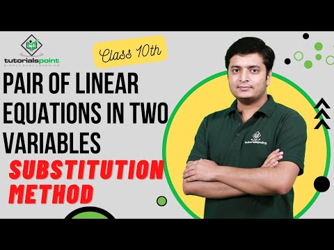 Class 10th Substitution Method