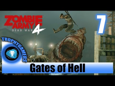 Zombie Army 4 Dead War - Gates of Hell - Death Canal Chapter 4 Mission Walkthrough Gameplay