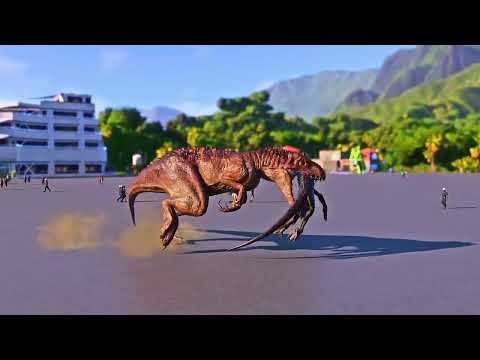 Indominus Rex vs ALL Carnivorous Dinosaurs "FINISH HIM" ANIMATIONS 🦖 Jurassic World Evolution 2
