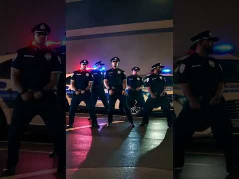 🇺🇸 US Police Night Patrol Dance Trend | Viral Cop Challenge 2025