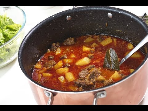 Krumpir gulaš sa junetinom Beef Chuck Stew - Sašina kuhinja