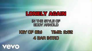Eddy Arnold - Lonely Again (Karaoke Guide Vocal)