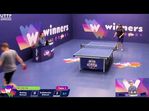 WINners CUP table 1 10.10 Boklag Roman - Kulishenko Mikhail 10:30