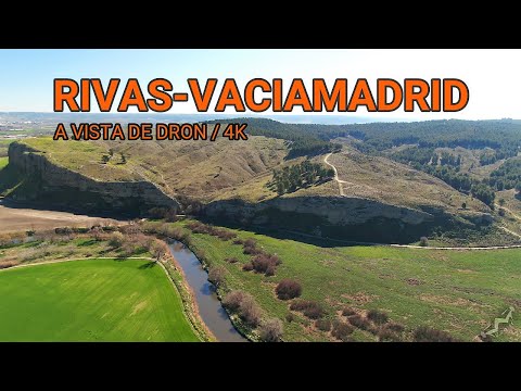 RIVAS  - VACIAMADRID -  A VISTA DE DRON / 4K