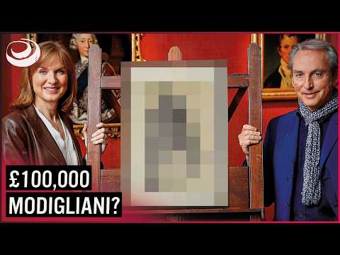 Could This Be A Modigliani Sketch Worth £100,000?