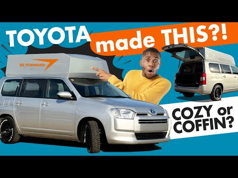 Thumbnail for This Toyota Probox Upgrade turns it into the Ultimate Cargo & Camping Machine by Toyota Probox
