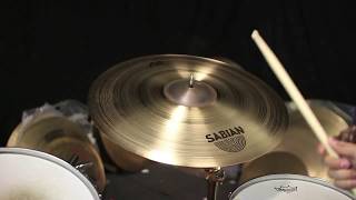 Video thumbnail for Sabian 21" AA Raw Bell Dry Ride - 3038g by The Drum Shop - Portland, Maine