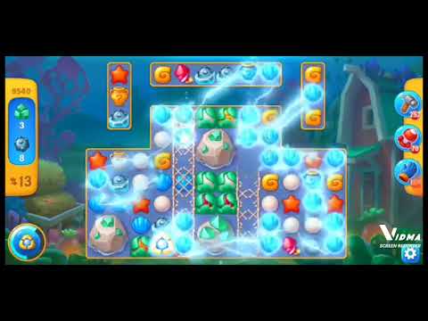 Fishdom. 9540 level no boosters and diamonds. 18 moves