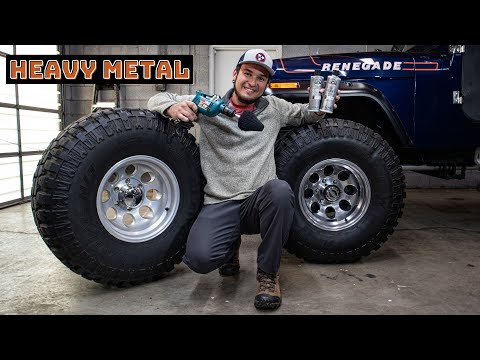 WATCH THIS Before Cleaning Your Wheels: Chemical Guys Heavy & Light Metal Aluminum Polish (Jeep CJ7)