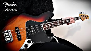Video thumbnail for FENDER Vintera 70s Jazz Bass 3 Color Sunburst - Bass Demo by GUITAR GEAR - Strumenti Musicali Dalmine BG