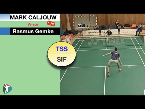 Badminton HS | Mark Caljouw - Rasmus Gemke | Ligaen | TSS - Skovshoved | 2021