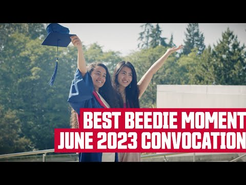 Best Beedie Moment: June 2023 Convocation