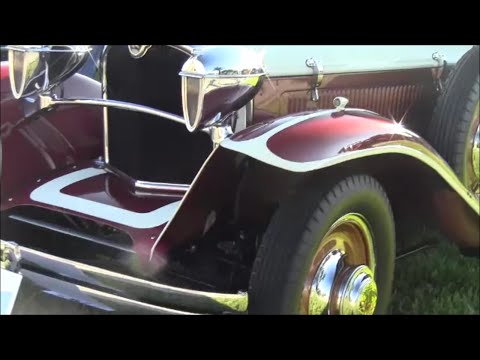 Thumbnail for 1929 Ruxton Four Door Sedan Maroon LakeMirror101715 by Car