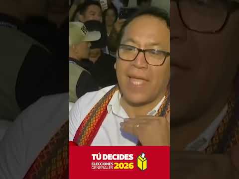 ROBERTO SÁNCHEZ declara tras conocer resultados a BOCA DE URNA #trome #elecciones2026