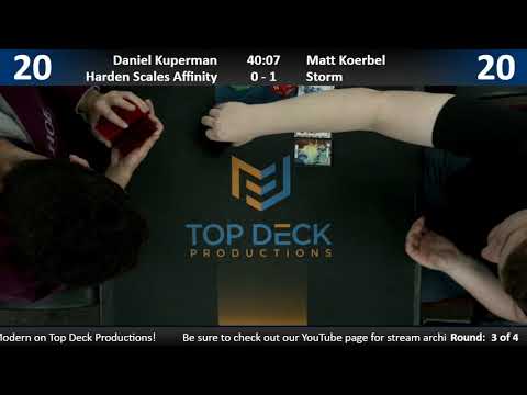 Modern w/ Commentary 2/19/19: Daniel Kuperman (Hardened Scales) vs. Matt Koerbel (Storm)