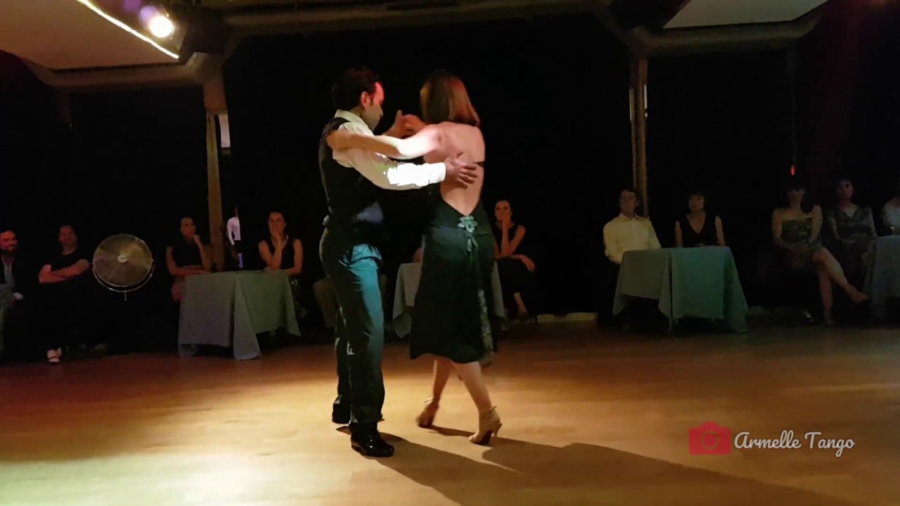 Claire & Dario Da Silva  ❤ @ Paris - Milonga El Colectivo - Desencuentro (R. Goyeneche Y O. ...)