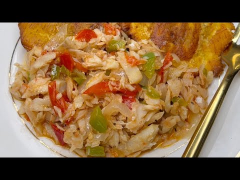 Jamaican Saltfish Recipe|Salted Codfish Recipe|THE RAINA’S KITCHEN