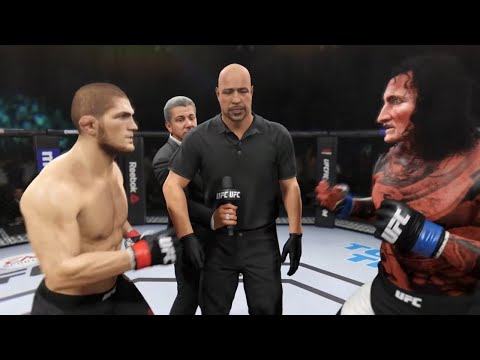 Khabib vs. Mahluk Walker - EA Sports UFC 4 - Champion Fight 🦅