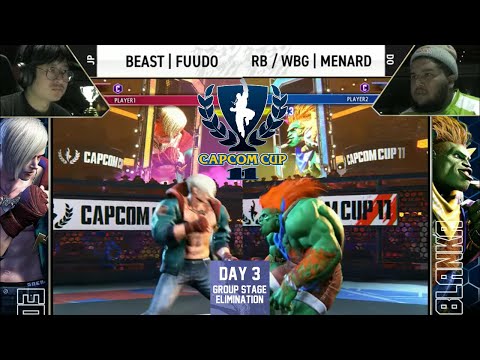 SF6 FUUDO VS MENARD CAPCOM CUP 11 2025 DAY 3