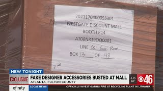 Exclusive: Fake designer accessories busted at mall