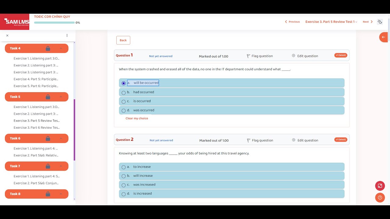 Cách chuyển bài tập PDF Phần 5 Toeic sang Moodle quiz gift format bằng Chatgpt