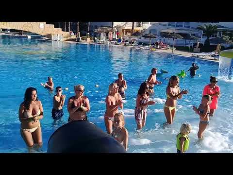 Hotel Houda Golf & Beach Club, Monastir, Tunisia foam party