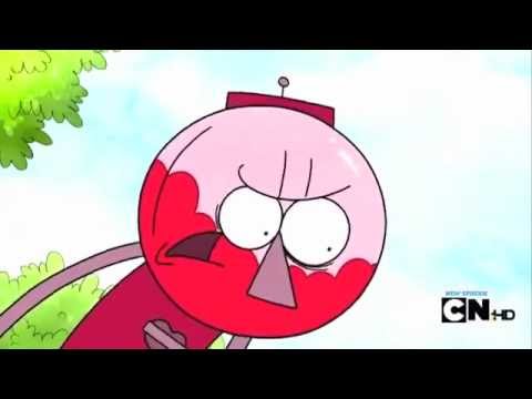 "Then I'll be all like GET BACK TO WORK!" (Regular Show)