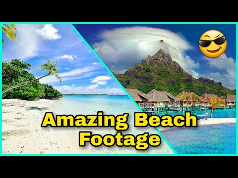 Discover Drone Footage Beach Video  2020 | Bird's eye | with Relaxing Music