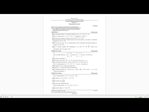 Rezolvarea subiectului de Bacalaureat 2024 (sesiunea din august) - Mate-Info