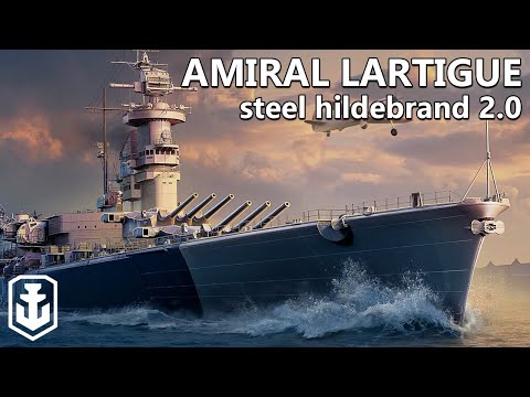 Amiral Lartigue: A Hybrid With A Main Battery Focus (World of Warships)