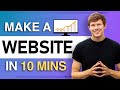 How To Build A Website in 10 Minutes (Wordpress Tutorial 2024)