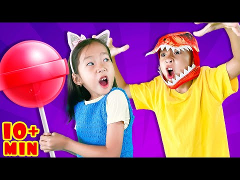 Dino Dino Give My Lollipop + More Nursery Rhymes & Kids Songs