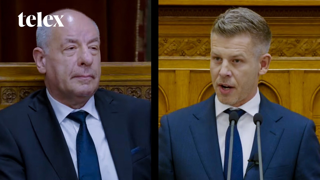 Így osztotta ki Magyar Péter első miniszterelnöki beszédében a teremben ülő Sulyok Tamást