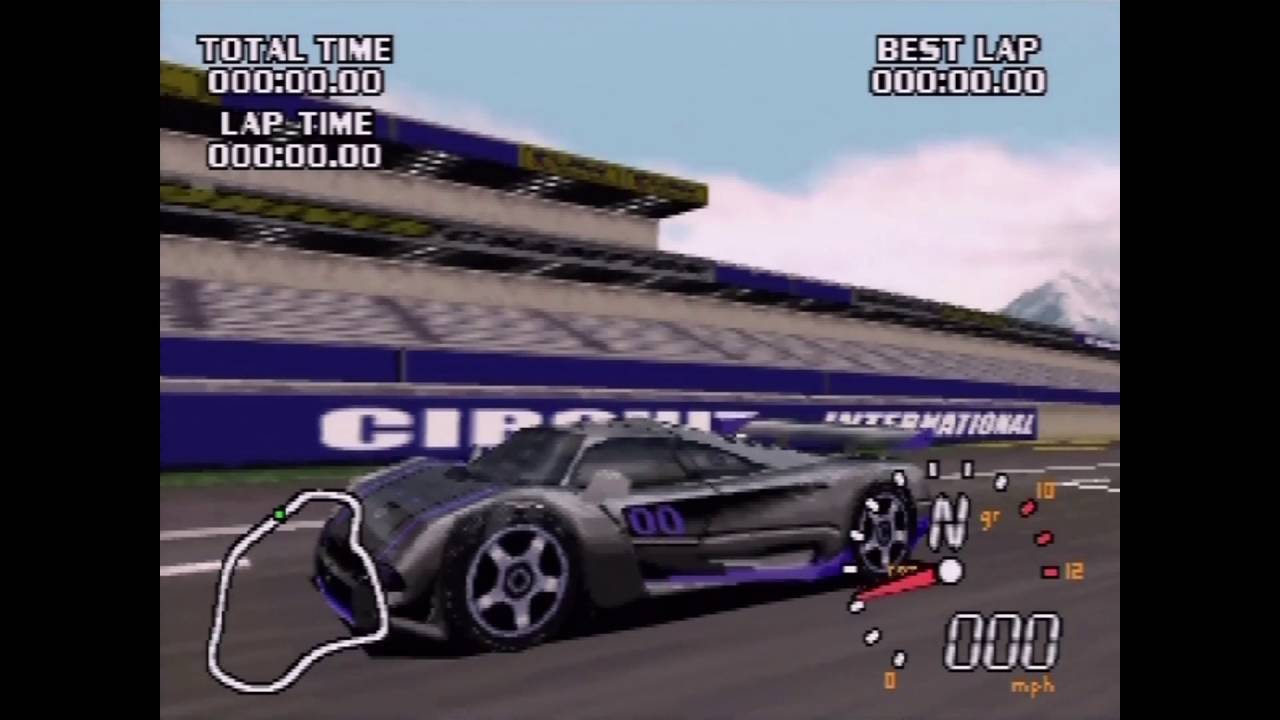 World Driver Championship (Actual N64 Capture) - Unlocking the Falcon Interceptor