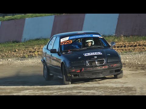 Gosia Prus, BMW E36 - 529 - IV Mistrzostwa Polski Rallycross - Tor Słomczyn, 24-25.10