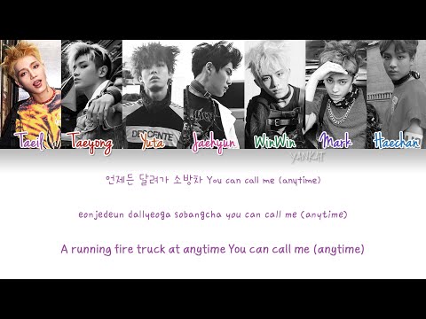 NCT 127 – Fire Truck (소방차) (Color Coded Han|Rom|Eng Lyrics) | by Yankat