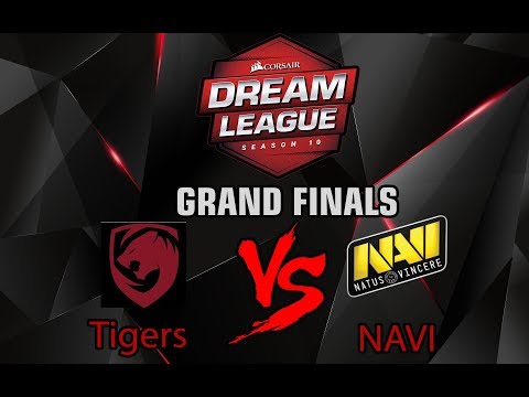 GRAND FINALS - TIGERS VS NAVI - DREAM LEAGUE SEASON 10 GAME 4