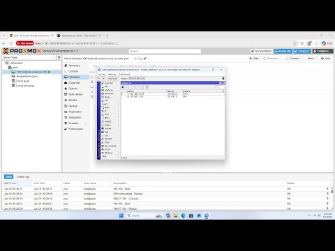 Using Proxmox as a Mikrotik Router