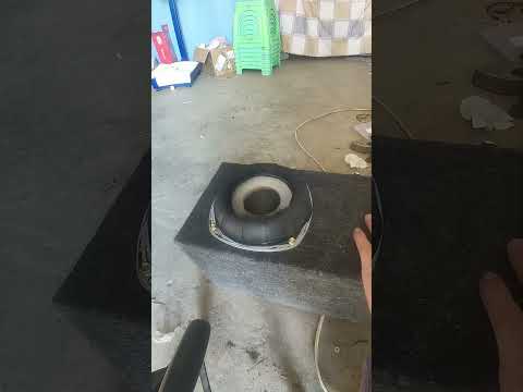 DIY 6.5" woofer unit, bass excursion