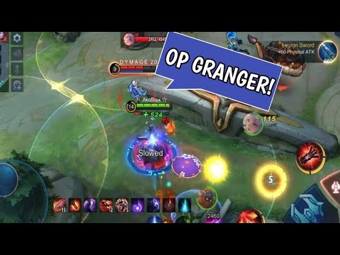 GRANGER GOD MODE ON | BEST GRANGER BUILD FOR SOLO RANK GAME - MLBB