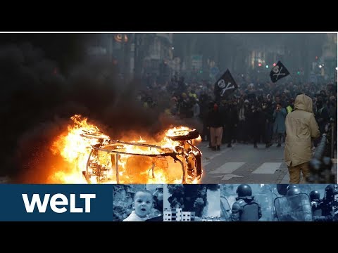 RANDALE UND PLÜNDERUNGEN: "Gelbwesten"-Proteste bleiben gewalttätig